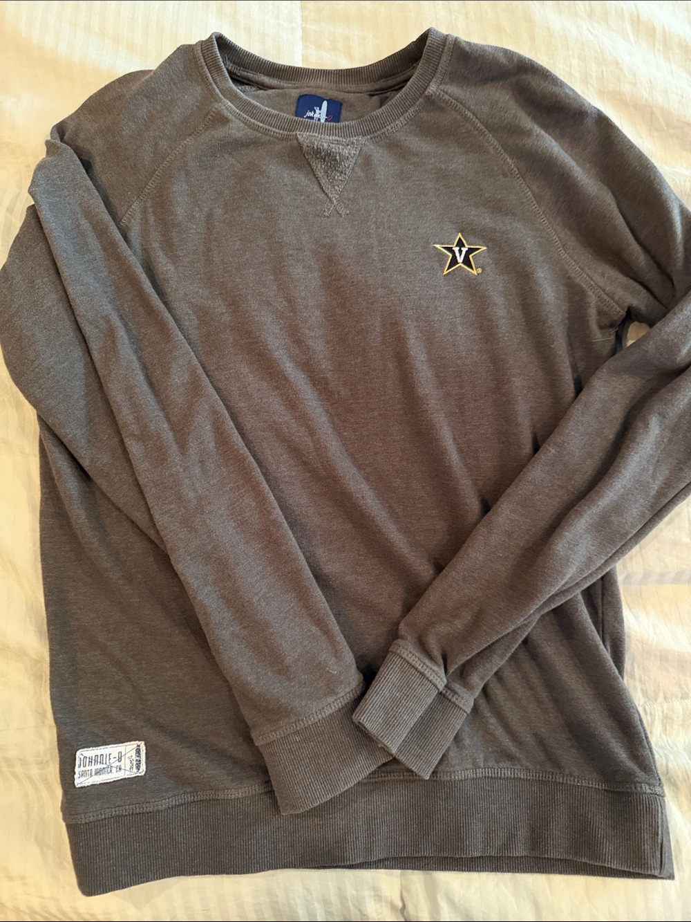Johnnie-O Vanderbilt Youth Crewneck Sweatshirt